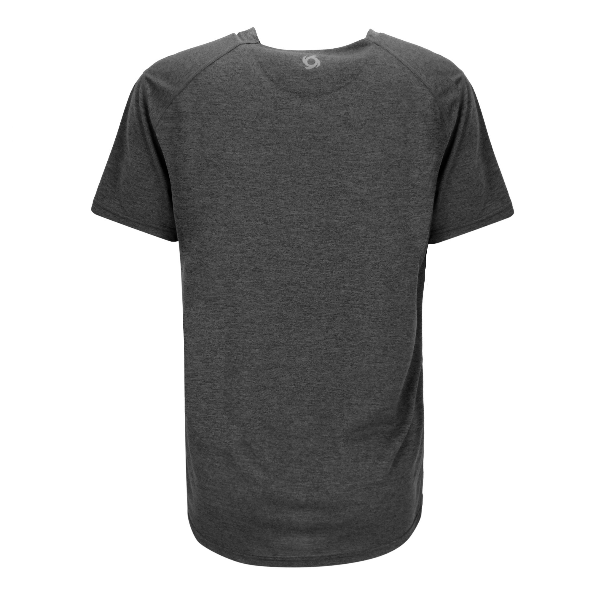 POLERA MANGA CORTA DEPORTIVA LAVA HOMBRE GRIS OSCURO DOITE - 3