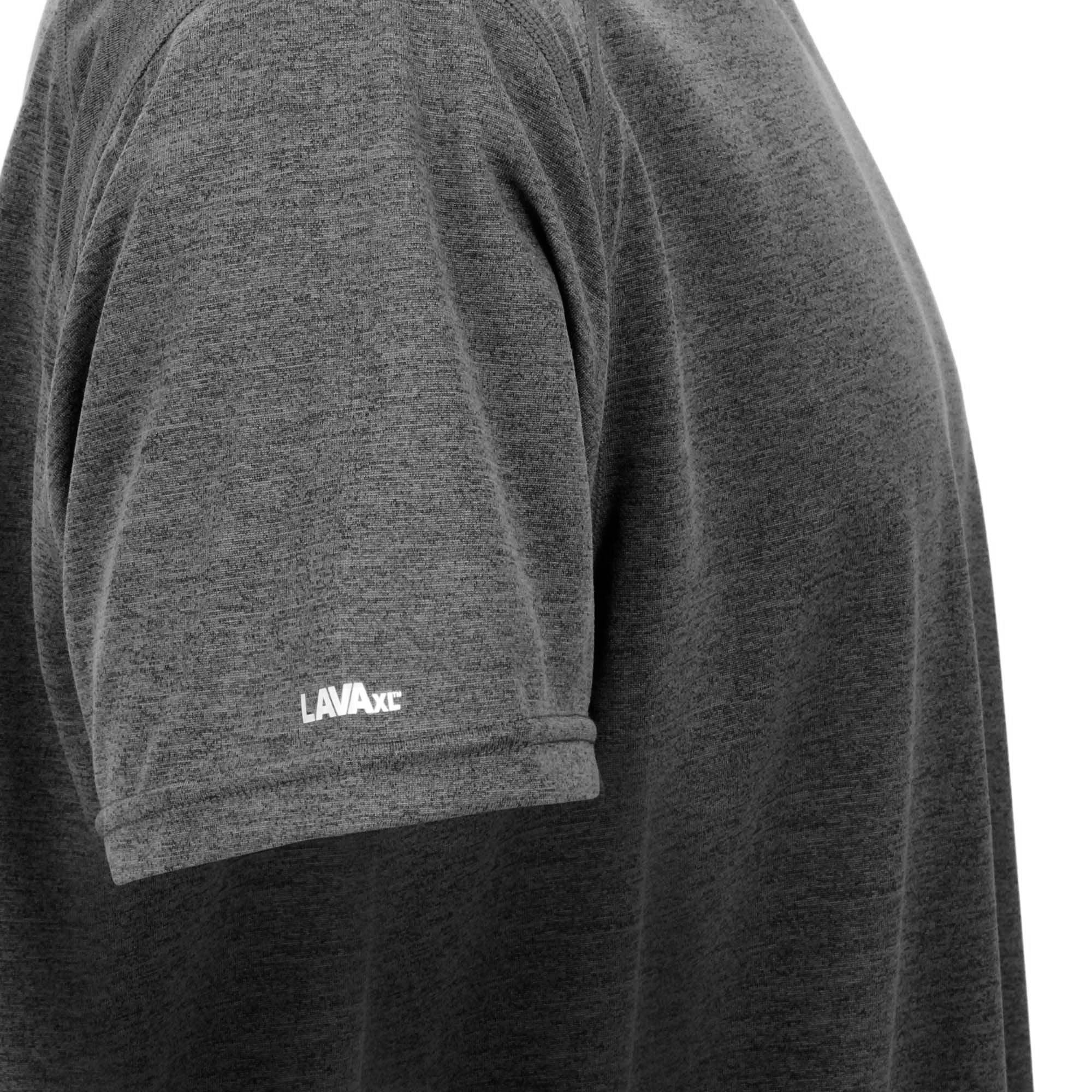 POLERA MANGA CORTA DEPORTIVA LAVA HOMBRE GRIS OSCURO DOITE - 4