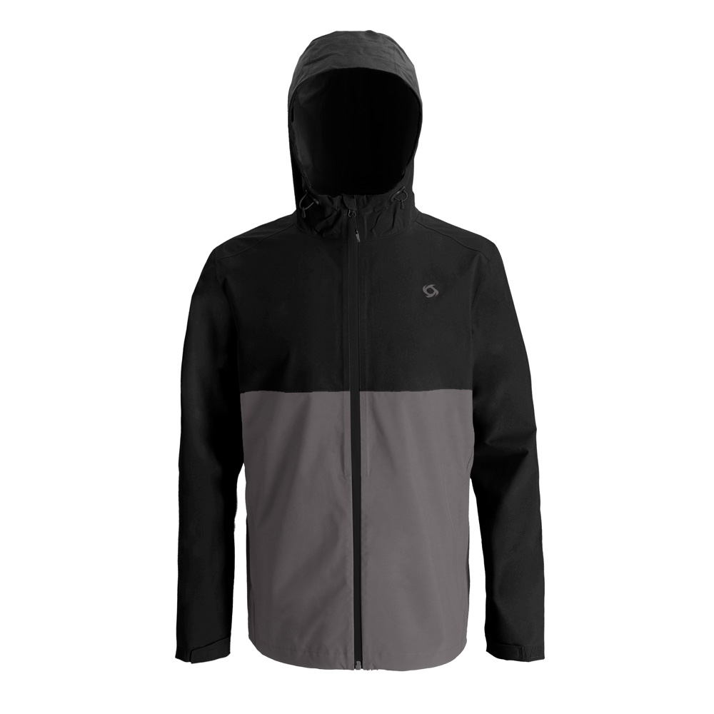 CORTAVIENTO IMPERMEABLE LEXIS NEGRO HOMBRE DOITE - 1