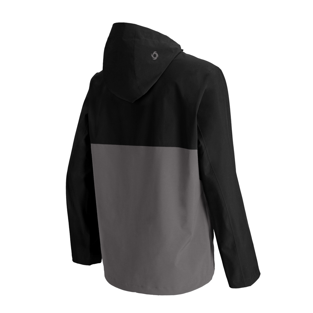 CORTAVIENTO IMPERMEABLE LEXIS NEGRO HOMBRE DOITE - 3