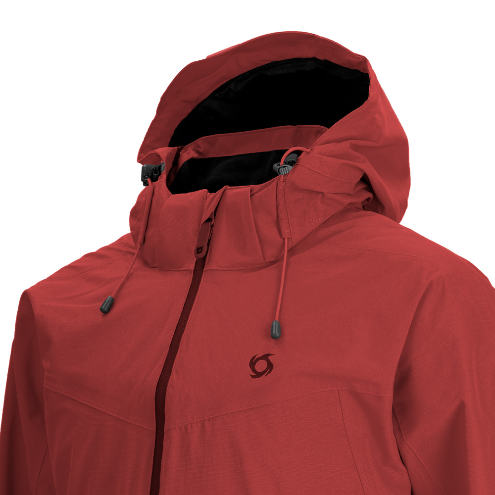 CORTAVIENTO IMPERMEABLE STORM ROJA HOMBRE DOITE - 4