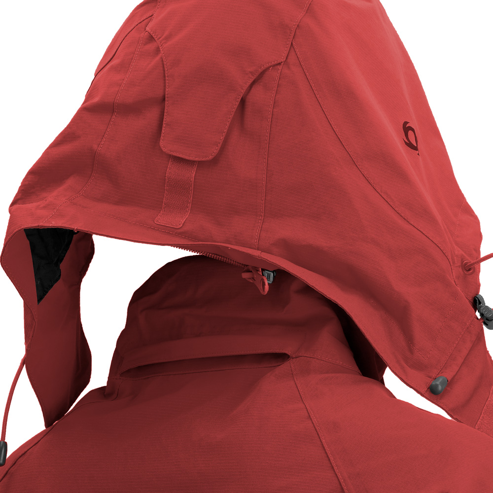 CORTAVIENTO IMPERMEABLE STORM ROJA HOMBRE DOITE - 6