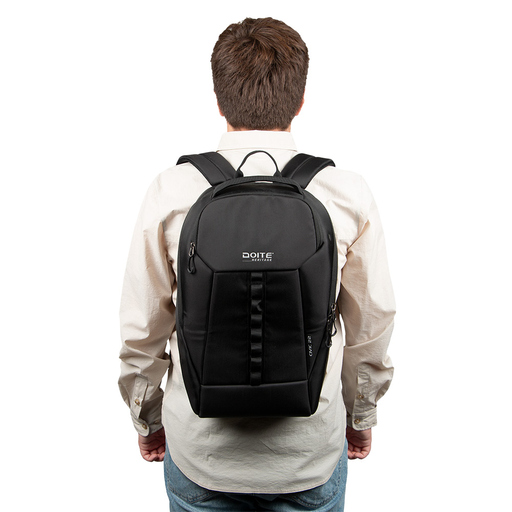 MOCHILA BOOKPACK CIVIC NEGRO 22 LITROS DOITE - 6