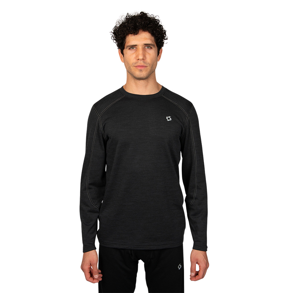 CAMISETA PRIMERA CAPA TADENWOOL HOMBRE GRIS OSCURO DOITE - 6