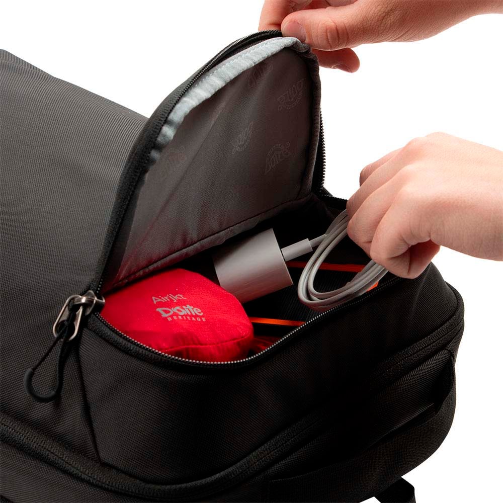 MOCHILA BOOKPACK CLUSTER NEGRO 20 LITROS DOITE - 8