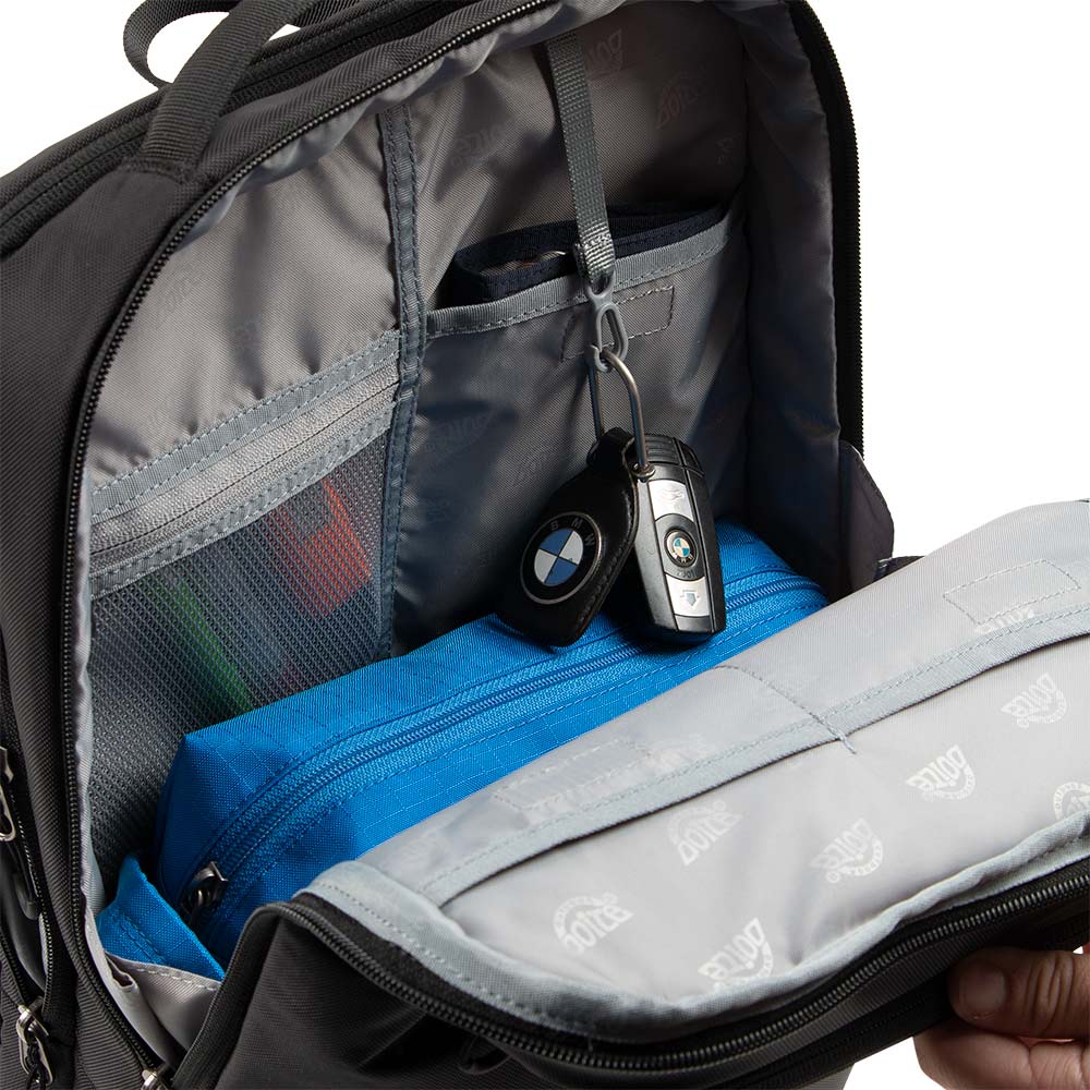 MOCHILA BOOKPACK CLUSTER NEGRO 20 LITROS DOITE - 9