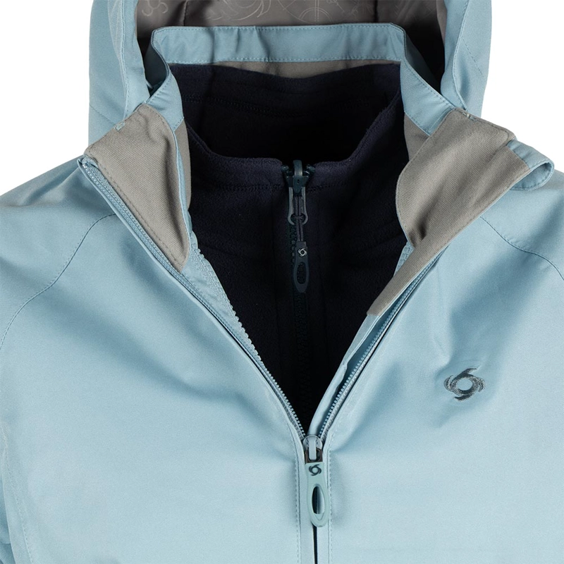 PARKA 3 EN 1 PARBAT MUJER DOITE CELESTE - 7