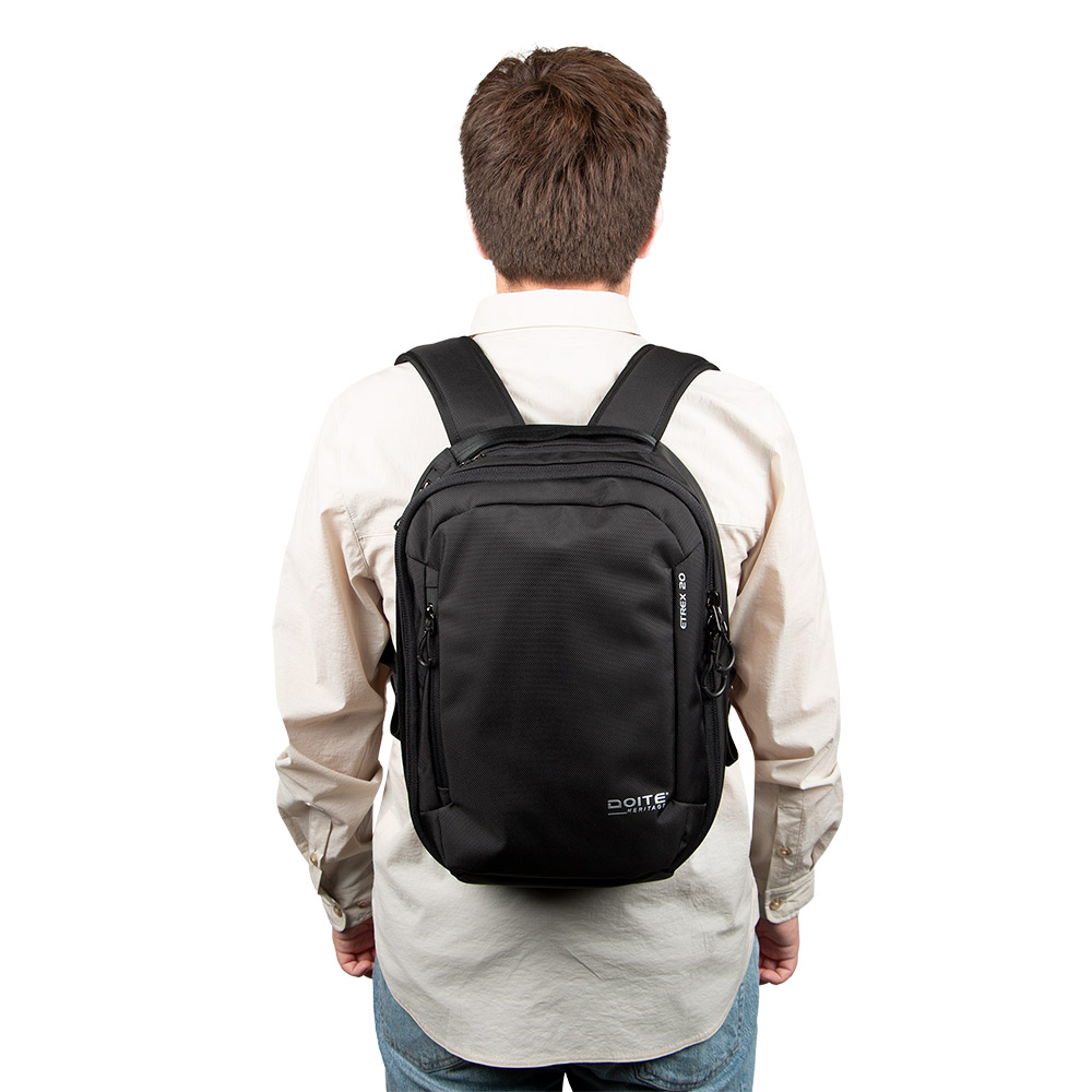 MOCHILA BOOKPACK ETREX NEGRO 20 LITROS DOITE - 6
