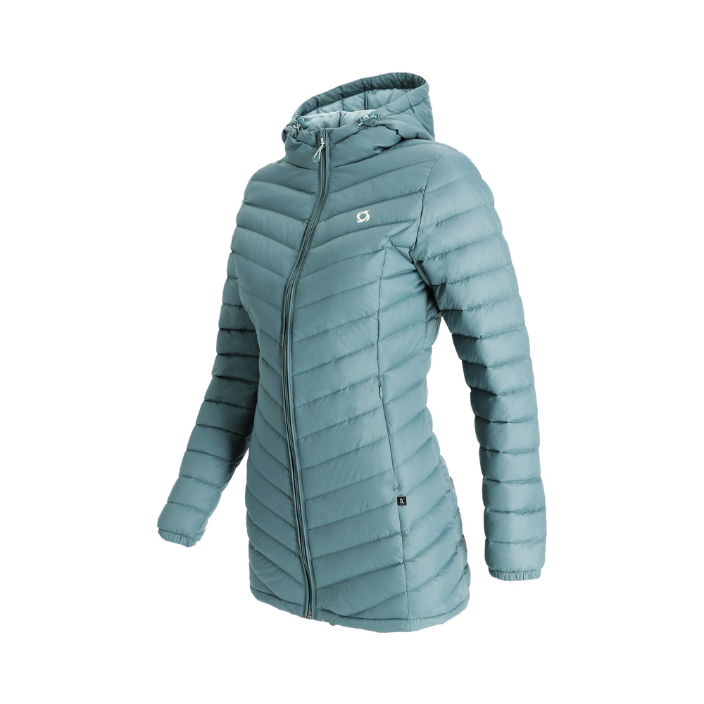 PARKA PLUMA AKEN MUJER GRIS DOITE - 2