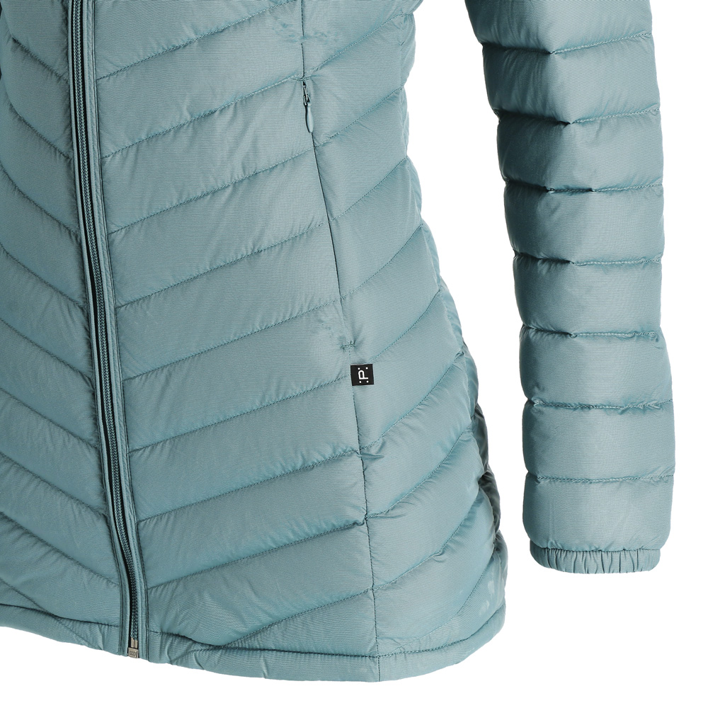 PARKA PLUMA AKEN MUJER GRIS DOITE - 6