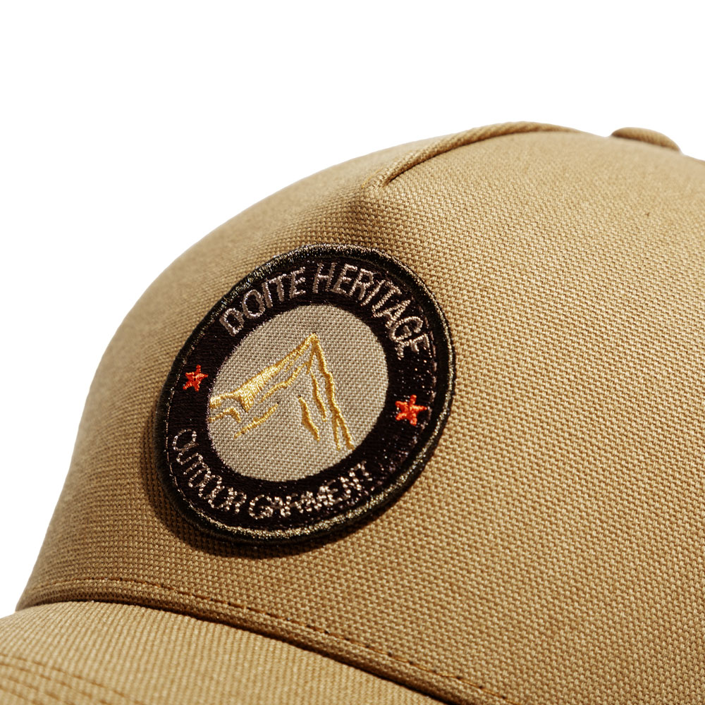 JOCKEY CANVAS PATCH UNISEX BEIGE DOITE - 4