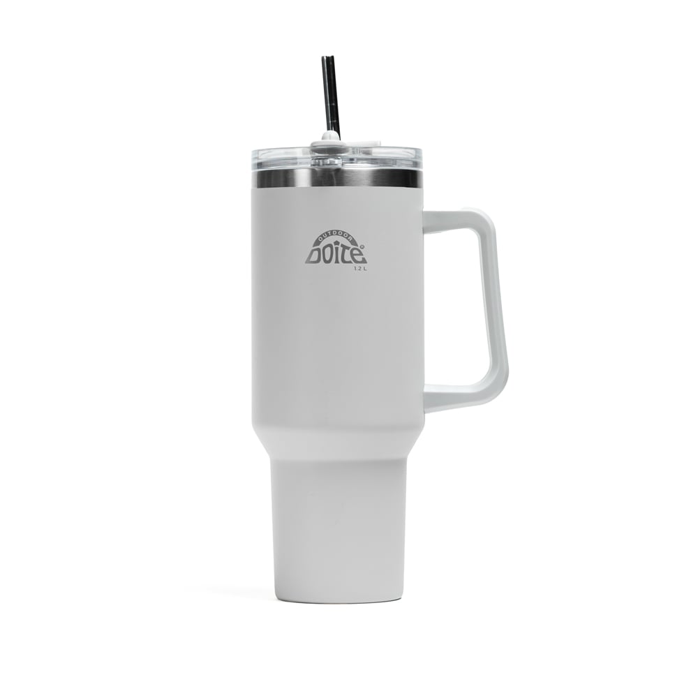 VASO TERMICO 1,2L CON BOMBILLA EVERY GRIS DOITE - 1