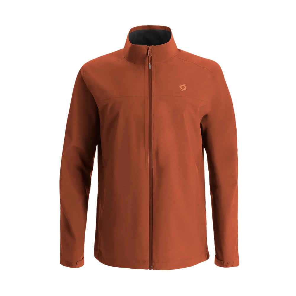 CORTAVIENTO IMPERMEABLE ELVEN TERRACOTA HOMBRE DOITE - 1