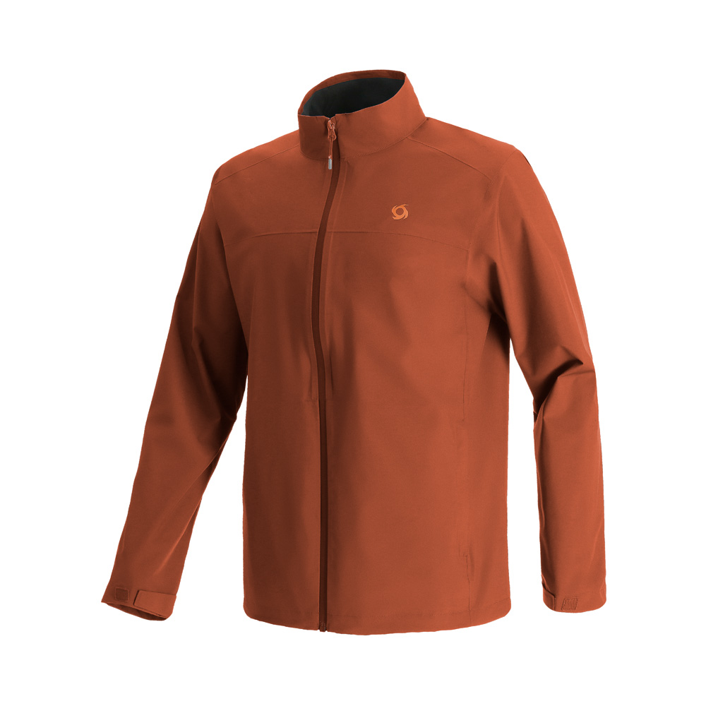 CORTAVIENTO IMPERMEABLE ELVEN TERRACOTA HOMBRE DOITE - 2