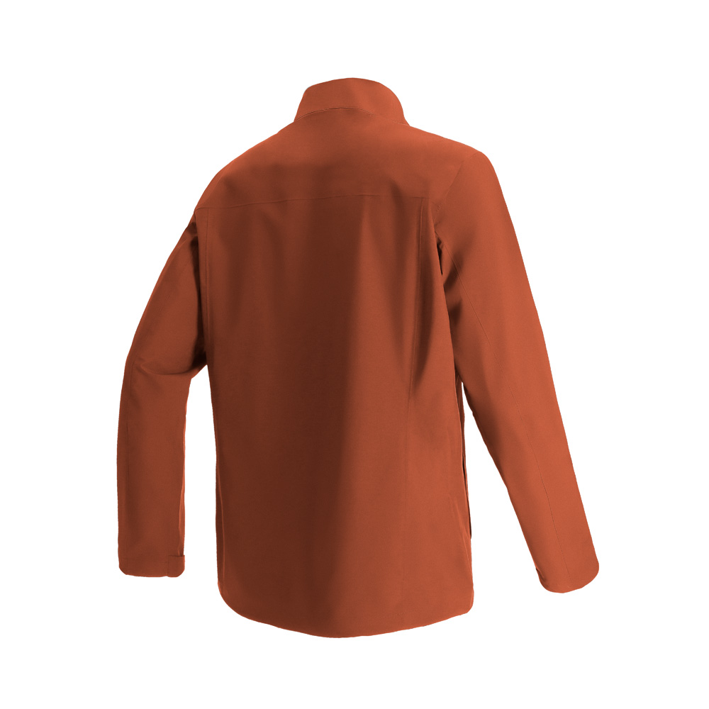 CORTAVIENTO IMPERMEABLE ELVEN TERRACOTA HOMBRE DOITE - 3