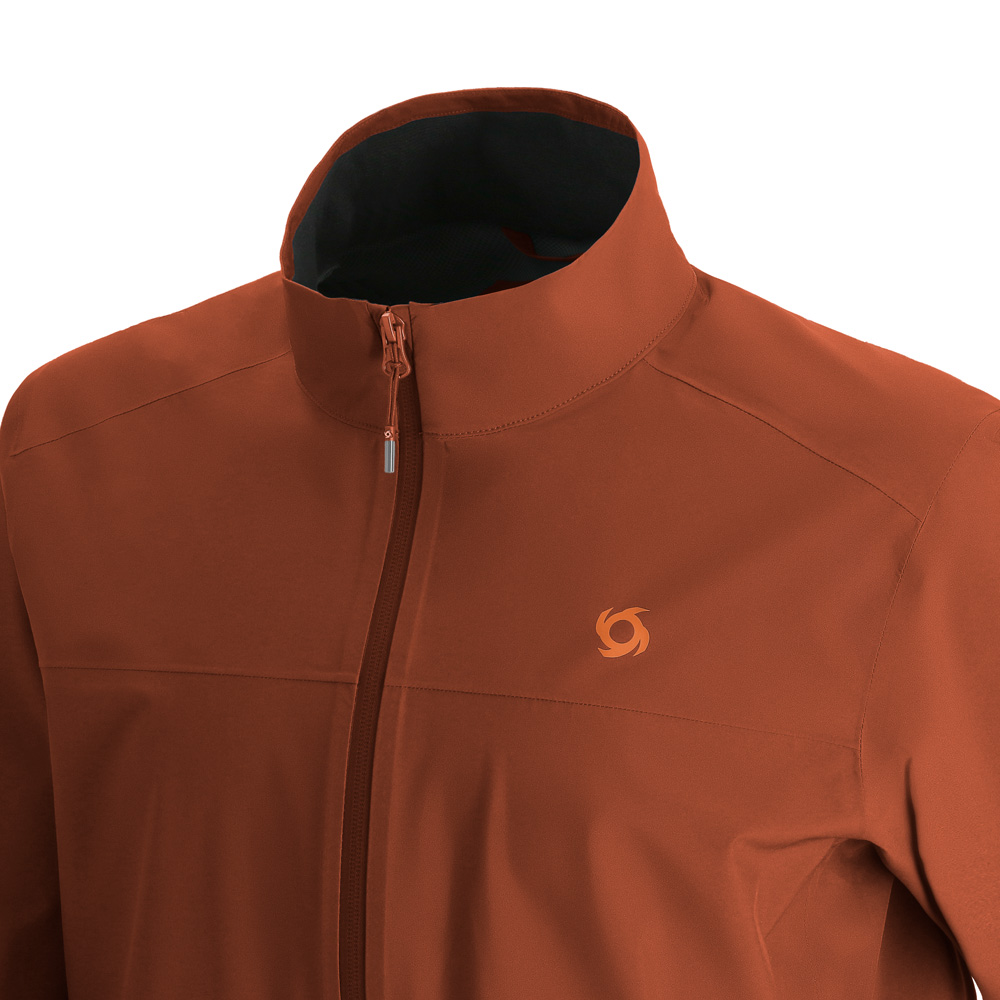 CORTAVIENTO IMPERMEABLE ELVEN TERRACOTA HOMBRE DOITE - 4