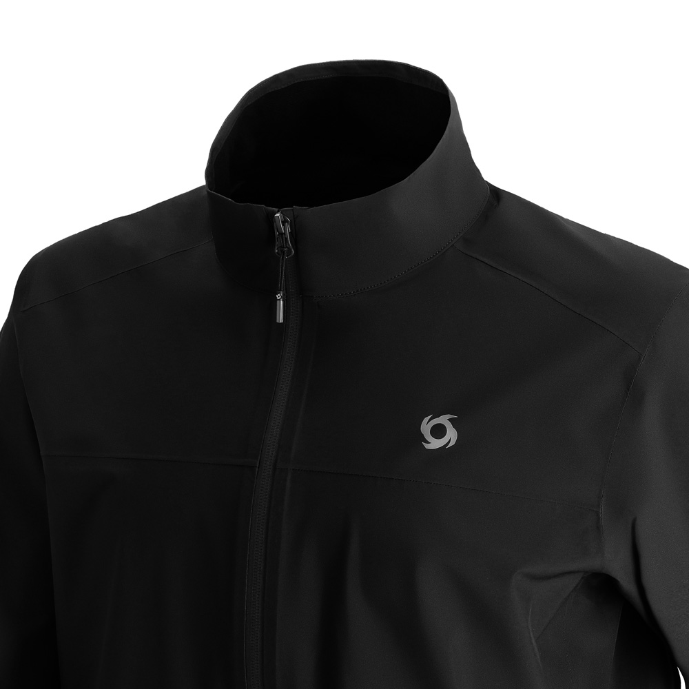 CORTAVIENTO IMPERMEABLE ELVEN NEGRO HOMBRE DOITE - 4