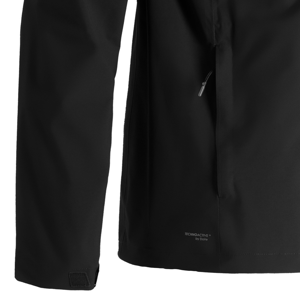 CORTAVIENTO IMPERMEABLE ELVEN NEGRO HOMBRE DOITE - 6