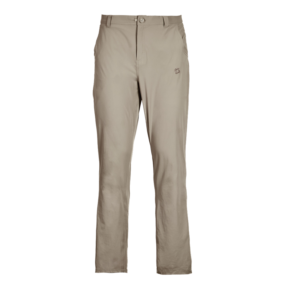 PANTALON LARGO ARAWAK TAUPE HOMBRE DOITE - 1