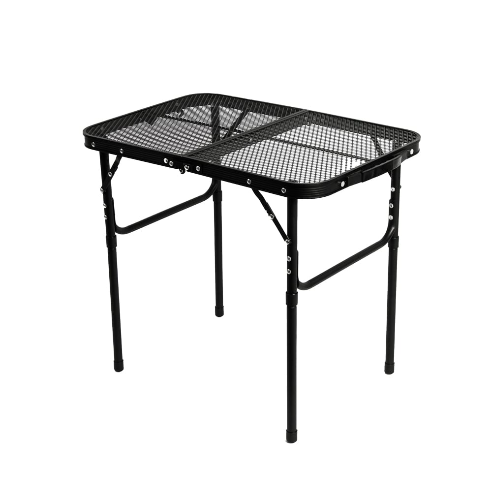 MESA PLEGABLE ACERO ONTAKE NEGRO DOITE - 2