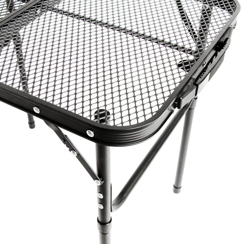 MESA PLEGABLE ACERO ONTAKE NEGRO DOITE - 9