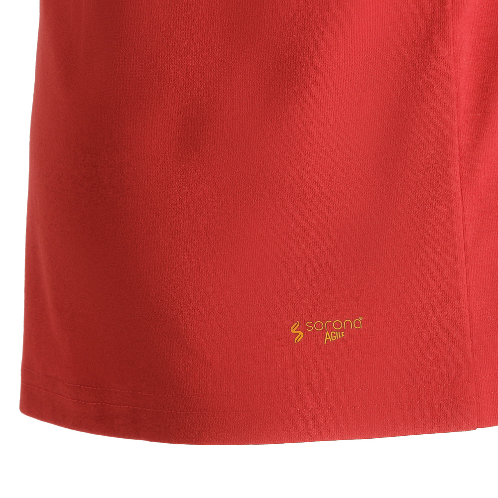 POLERA MANGA CORTA SHELTER ROJO HOMBRE DOITE - 5