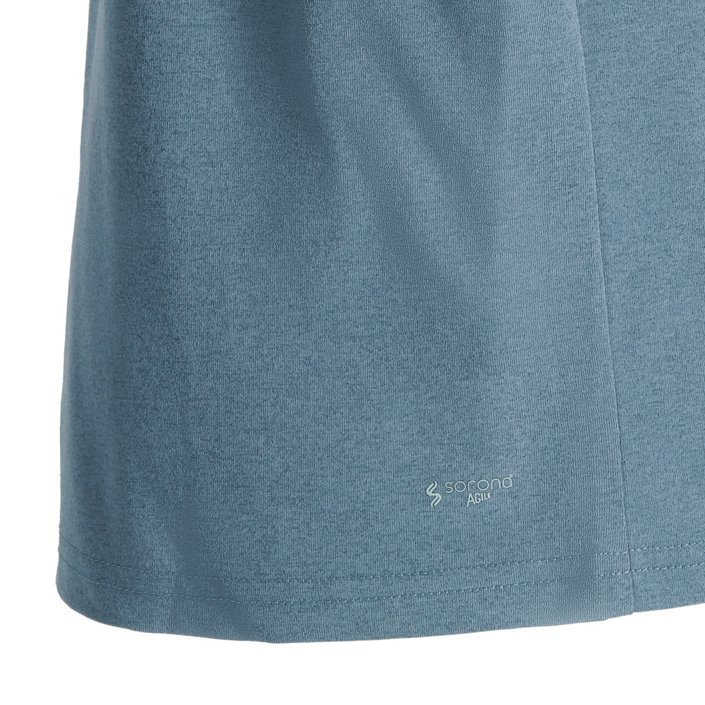 POLERA MANGA CORTA DEPORTIVA TENT HOMBRE GRIS DOITE - 5