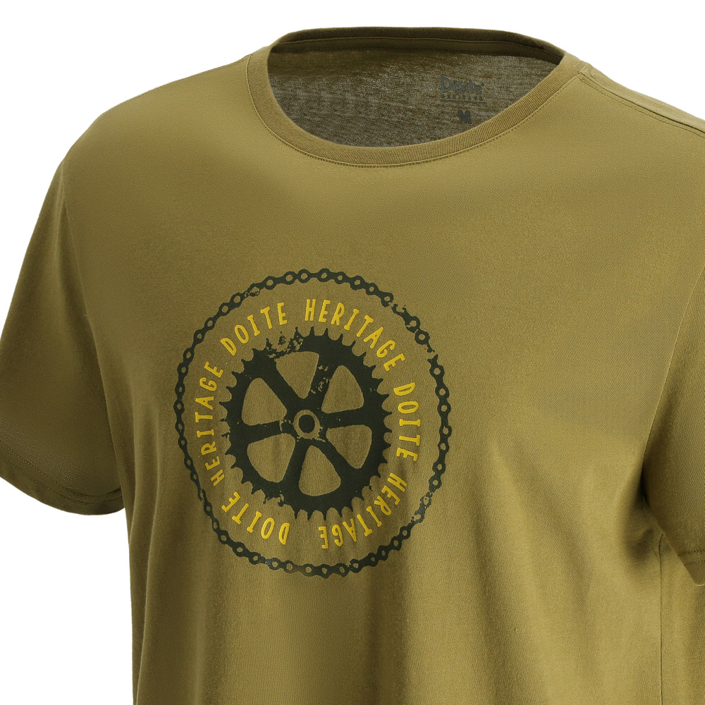 POLERA MANGA CORTA WHEEL HOMBRE VERDE DOITE - 4