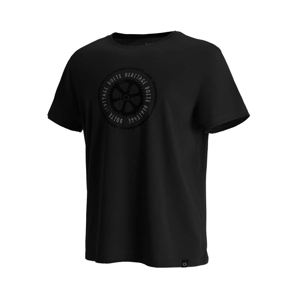 POLERA MANGA CORTA WHEEL NEGRO HOMBRE DOITE - 2