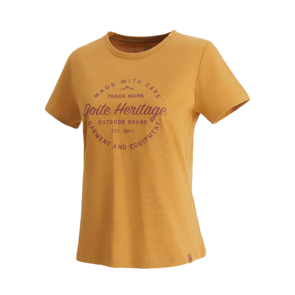 POLERA MANGA CORTA CORE AMARILLO MUJER DOITE - 2