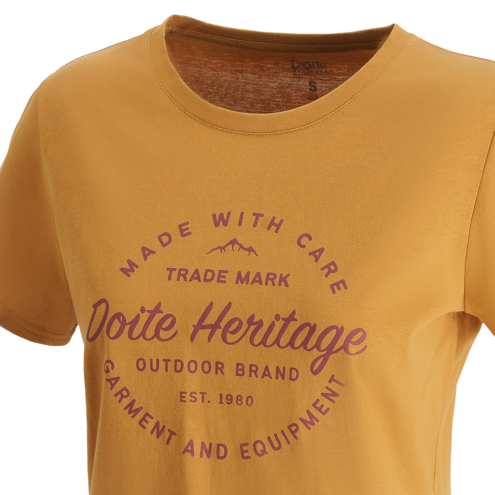 POLERA MANGA CORTA CORE AMARILLO MUJER DOITE - 4
