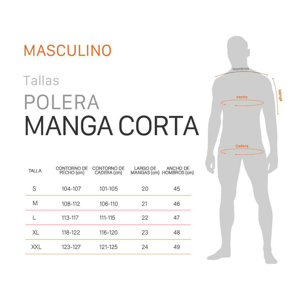 POLERA MANGA CORTA BANFF HOMBRE AZUL DOITE - 5