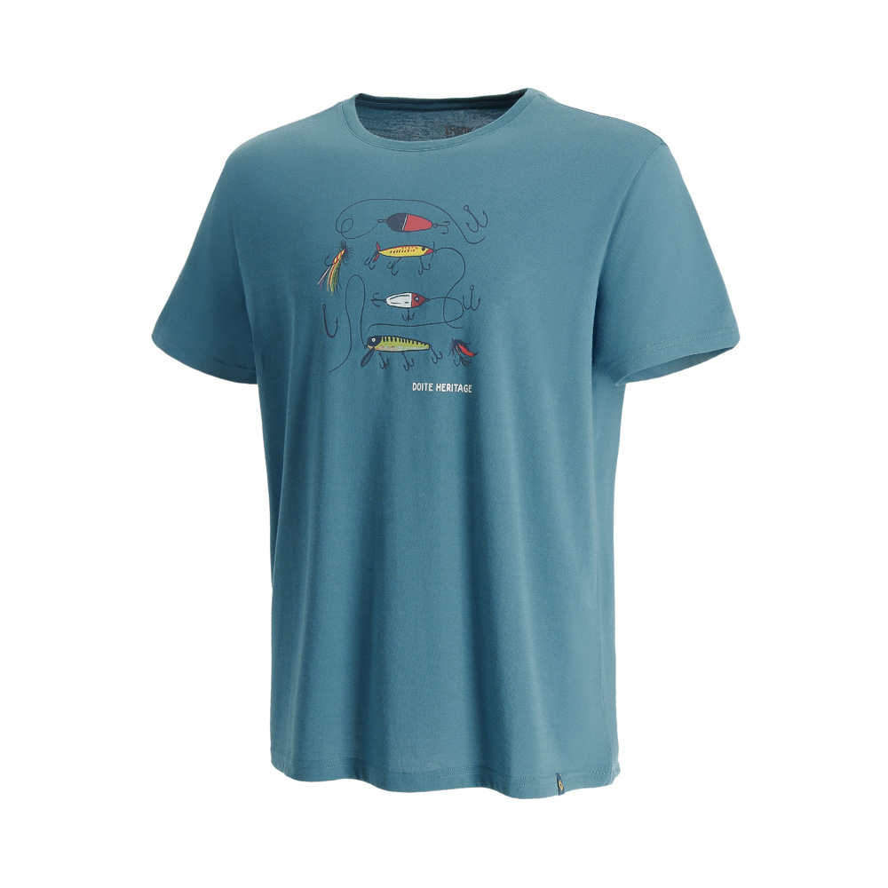 POLERA MANGA CORTA HOOK HOMBRE AZUL DOITE - 2
