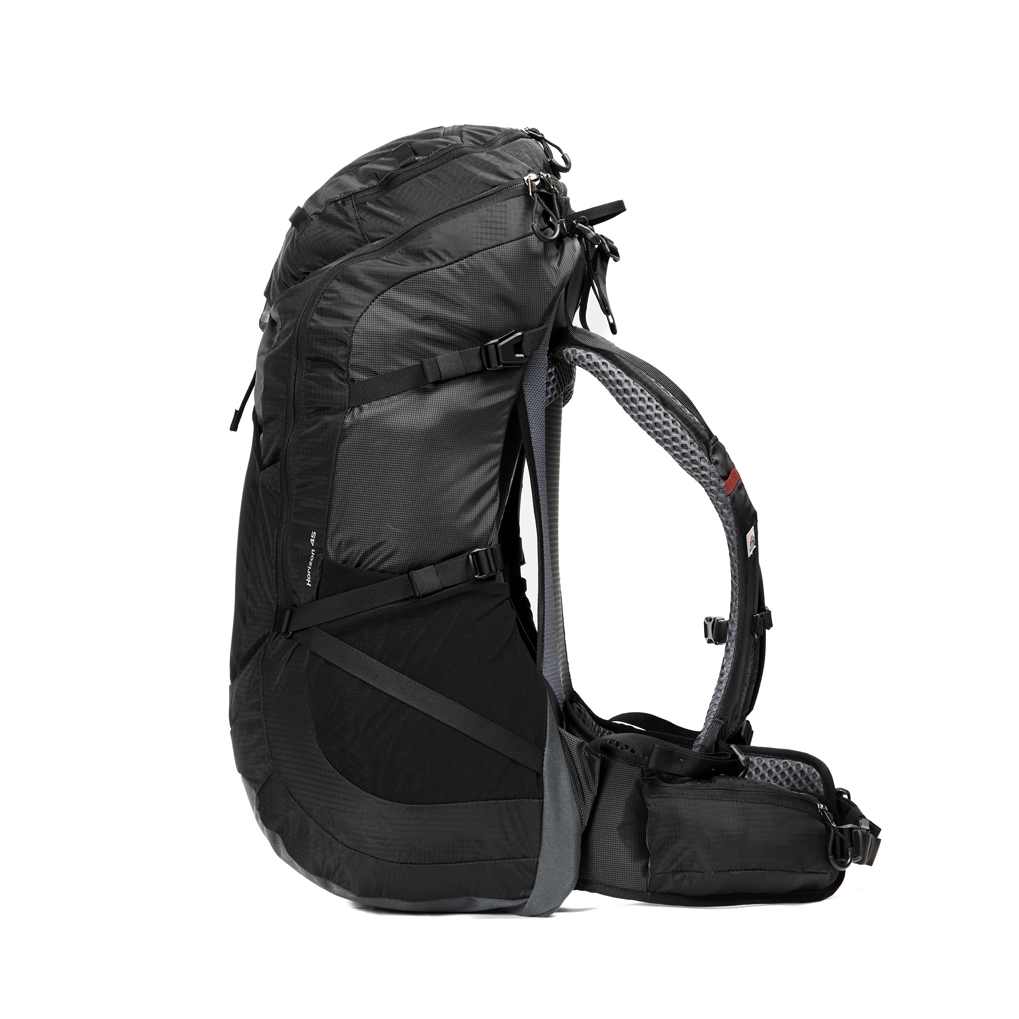 MOCHILA ACCION HORIZON 45 LITROS NEGRO DOITE - 6