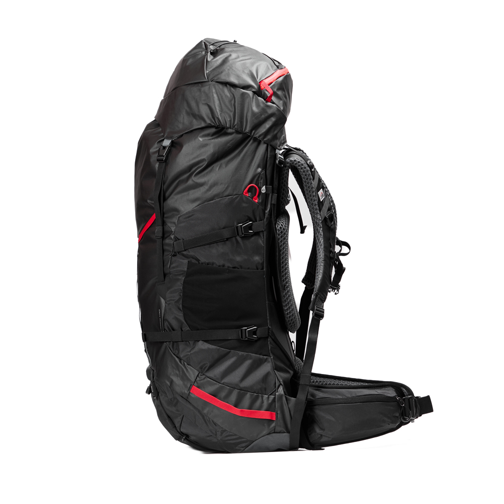 MOCHILA EXPEDICION CAMINO 100 LITROS NEGRO DOITE - 4