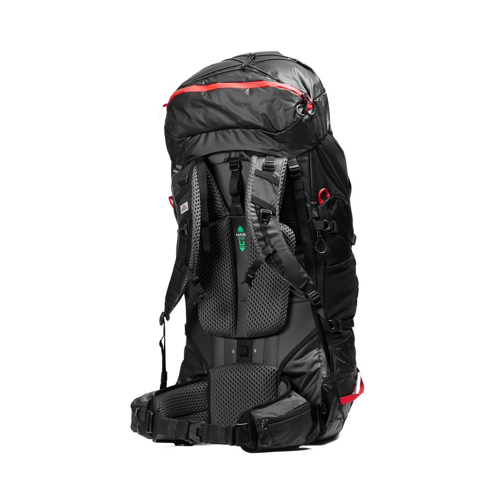MOCHILA EXPEDICION CAMINO 100 LITROS NEGRO DOITE - 5