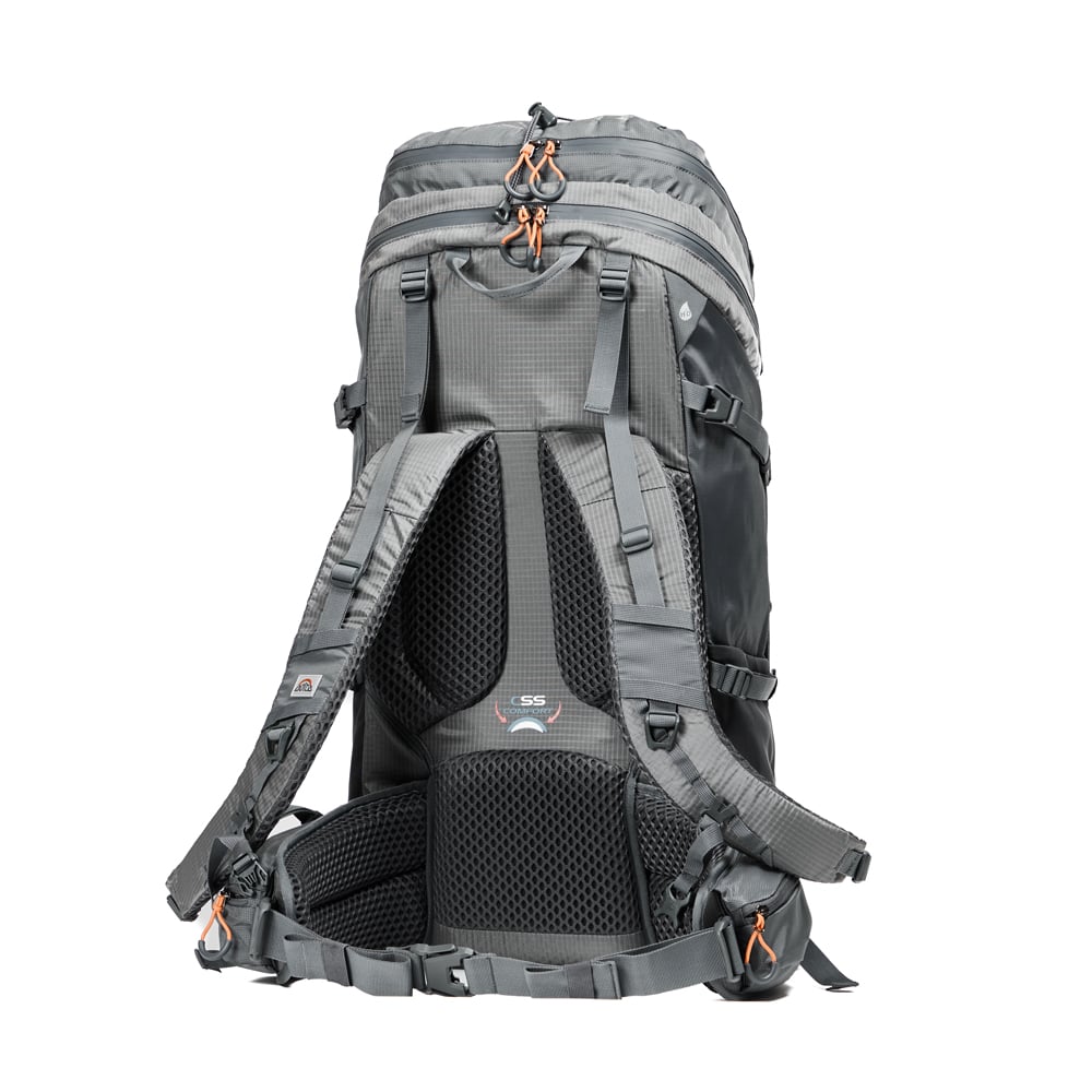 MOCHILA EXCURSION PIONERA 50 LITROS GRIS OSCURO DOITE - 3