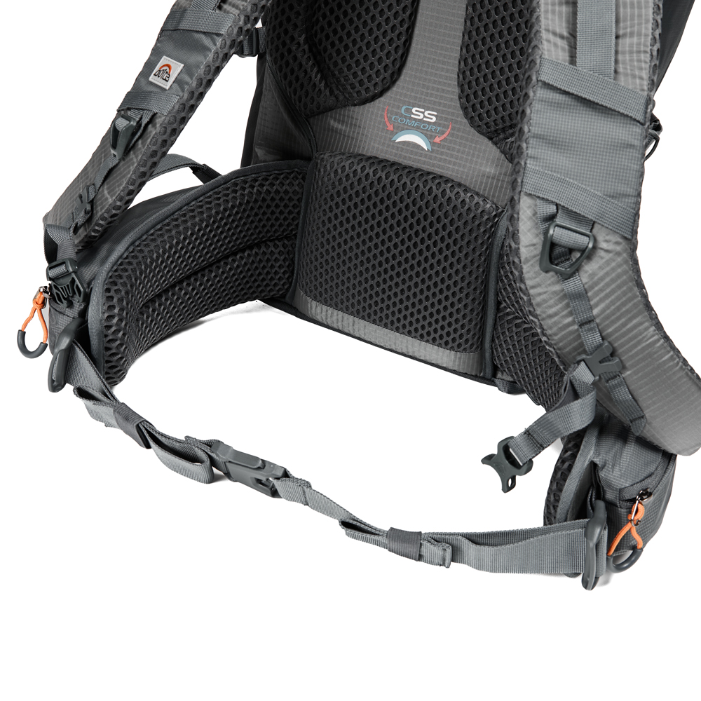MOCHILA EXCURSION PIONERA 50 LITROS GRIS OSCURO DOITE - 8