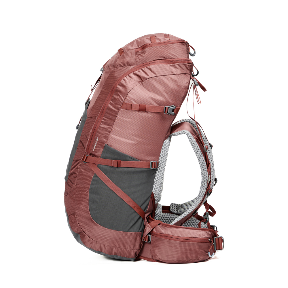 MOCHILA EXCURSION HORIZON 60 LITROS ROJO OSCURO DOITE - 5