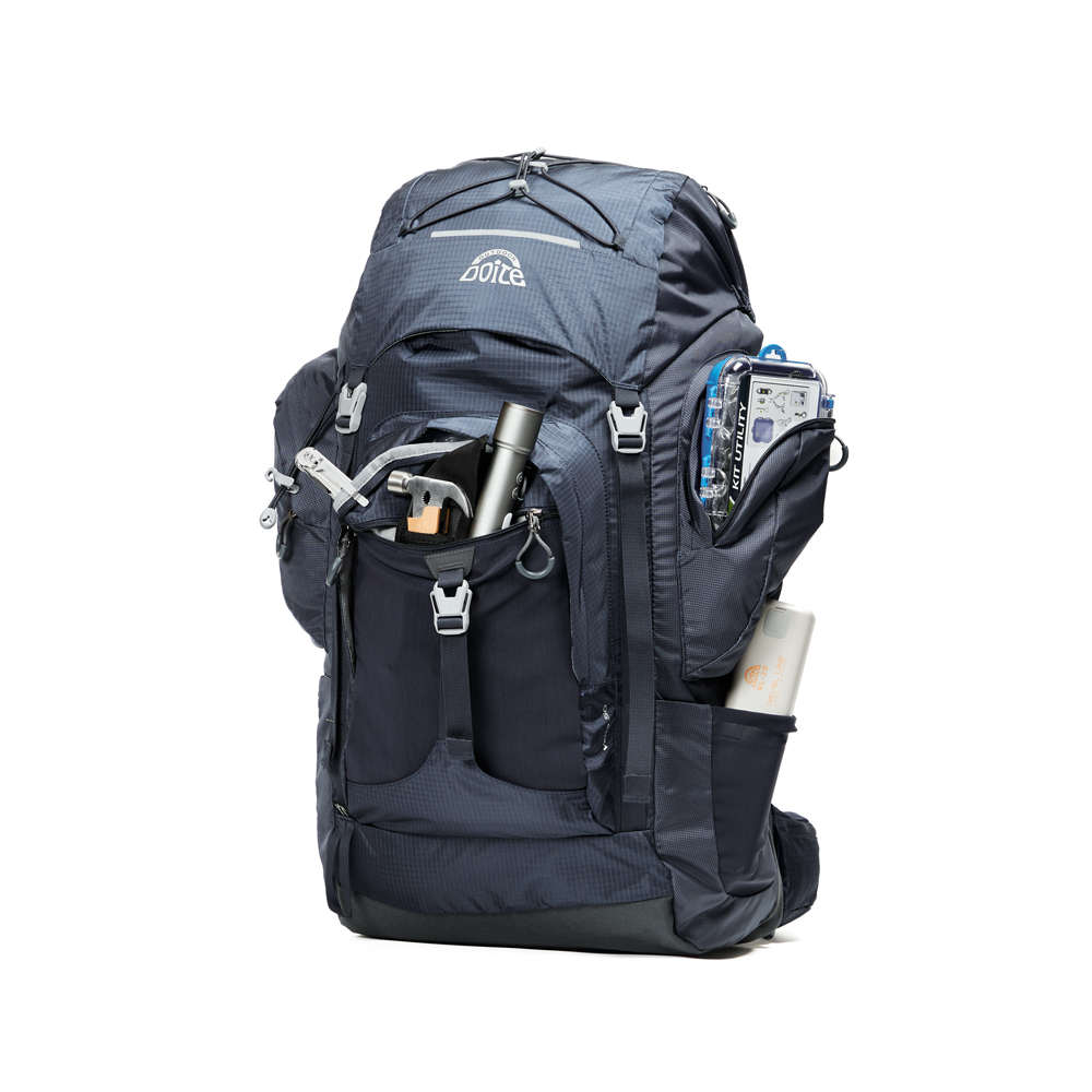 MOCHILA EXCURSION VETTA 50 LITROS AZUL MARINO DOITE - 5