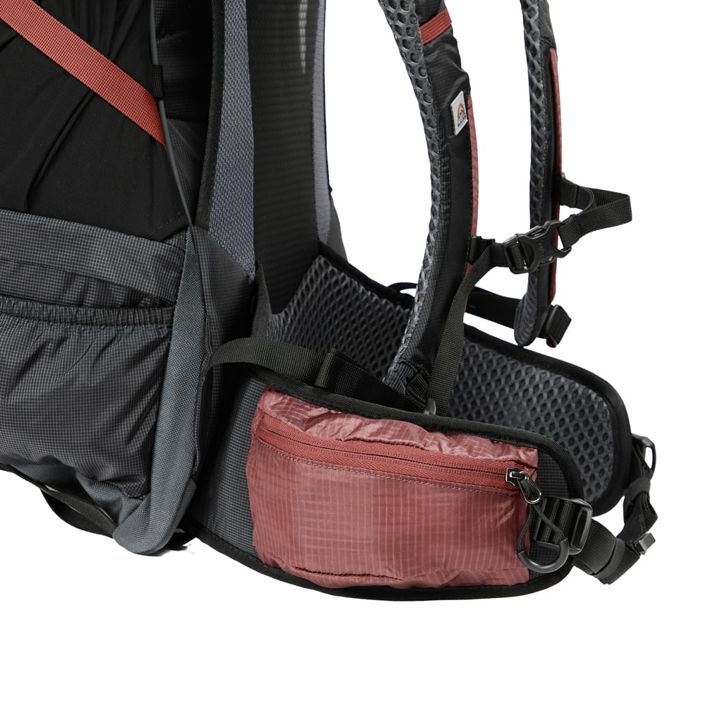 MOCHILA ACCION PHANTOR 42 LITROS ROJO OSCURO DOITE - 7