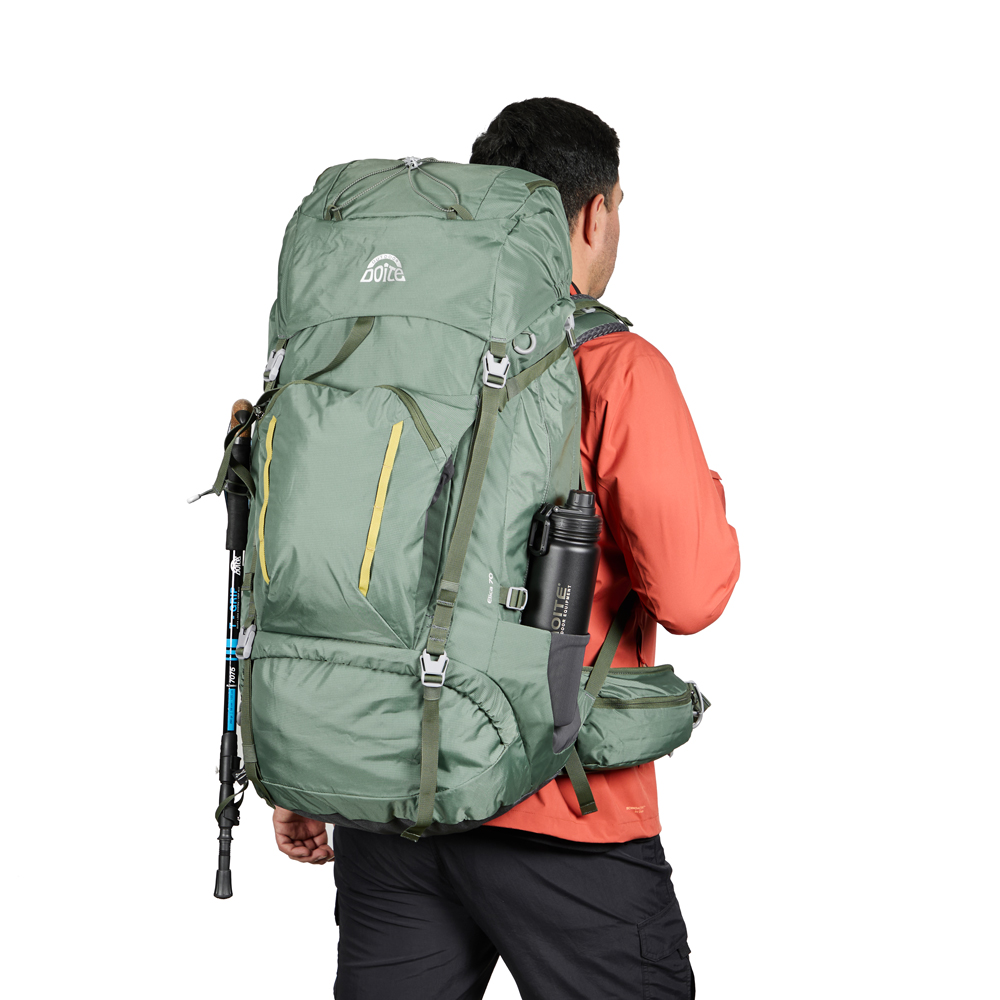 MOCHILA EXCURSION ELICA 70 LITROS VERDE DOITE - 3