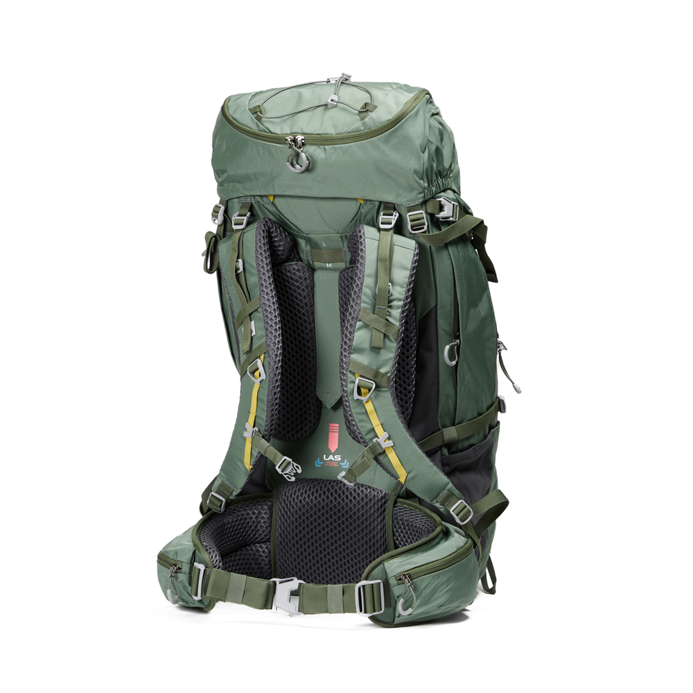 MOCHILA EXCURSION ELICA 70 LITROS VERDE DOITE - 4