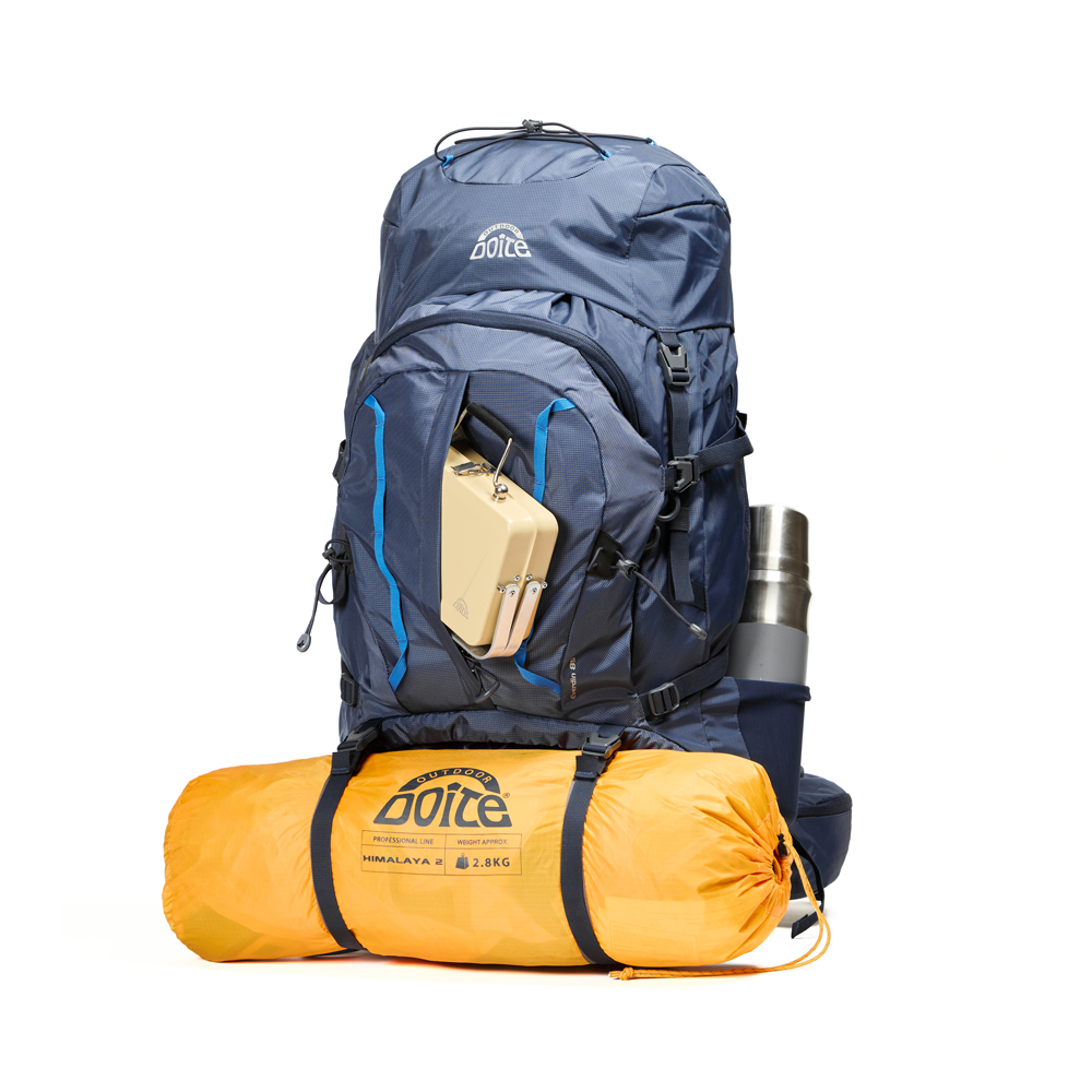 MOCHILA EXPEDICION EVERDIN 85 LITROS AZUL MARINO DOITE - 6