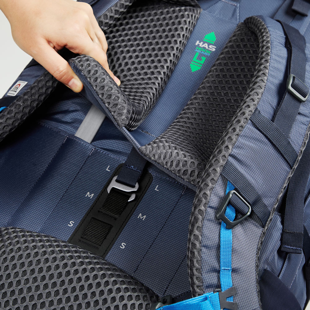 MOCHILA EXPEDICION EVERDIN 85 LITROS AZUL MARINO DOITE - 9