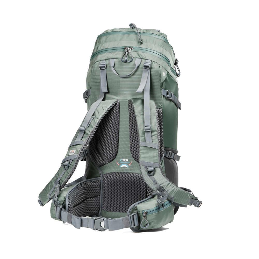 MOCHILA EXCURSION PIONERA 50 LITROS VERDE DOITE - 4