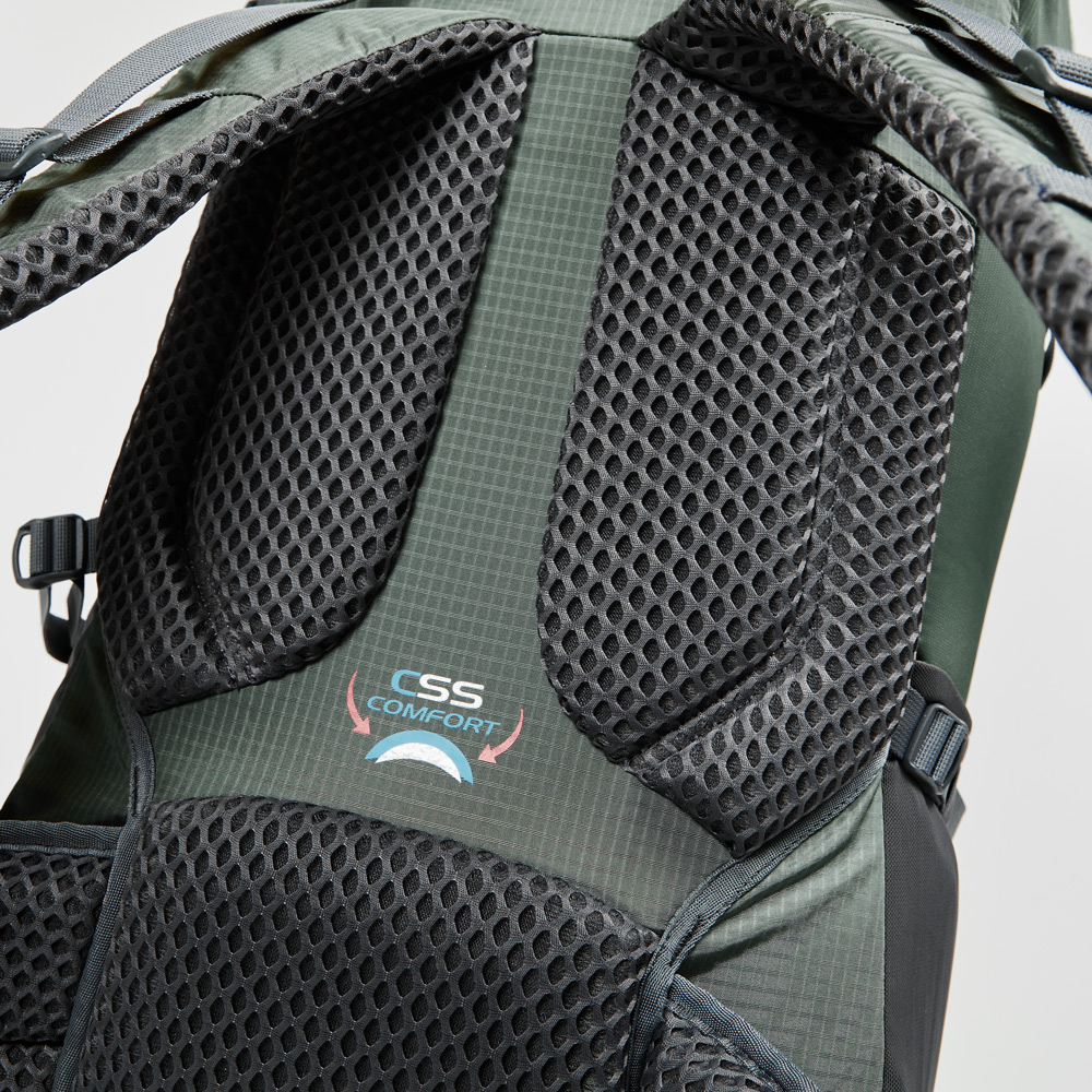 MOCHILA EXCURSION PIONERA 50 LITROS VERDE DOITE - 8