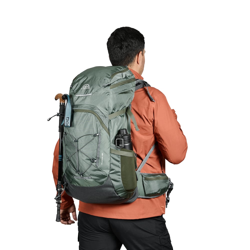 MOCHILA ACCION QUANTUM 45 LITROS VERDE DOITE - 3