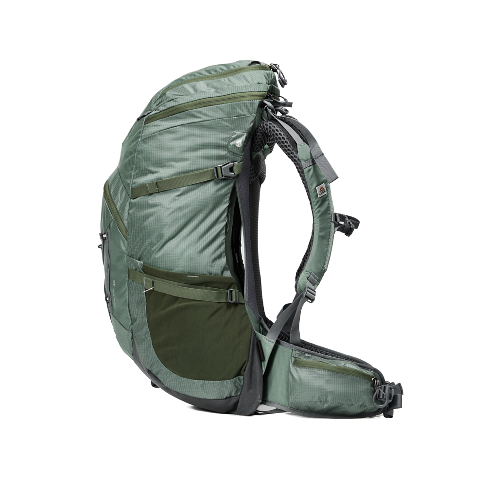 MOCHILA ACCION QUANTUM 45 LITROS VERDE DOITE - 6