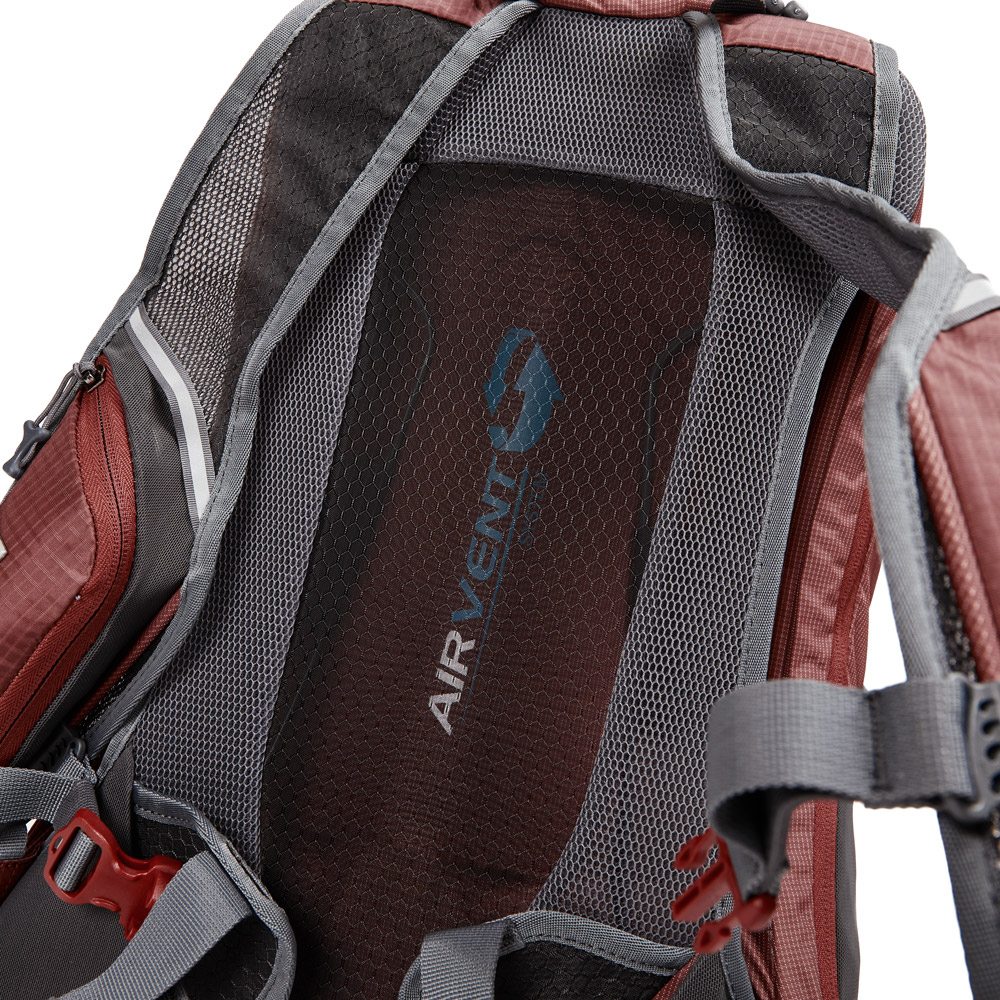 MOCHILA DEPORTIVA KOLINA PRO 25 LITROS ROJO OSCURO DOITE - 5